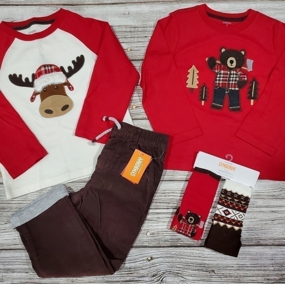 Gymboree Holiday Winter Lot Moose Mountain Collection NWT - Picture 15 of 16